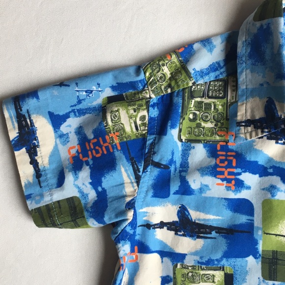 OshKosh shirt size 24 months airplanes flight Vtg? - Picture 3 of 12